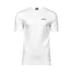 T-shirt deluxe i hvid - Unisex